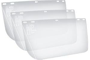 Blue Eagle Faceshield Replacement Visors (FC48N) | Clear | Edgeless | High Impact Extrusion-grade Polycarbonate | 3 PCS
