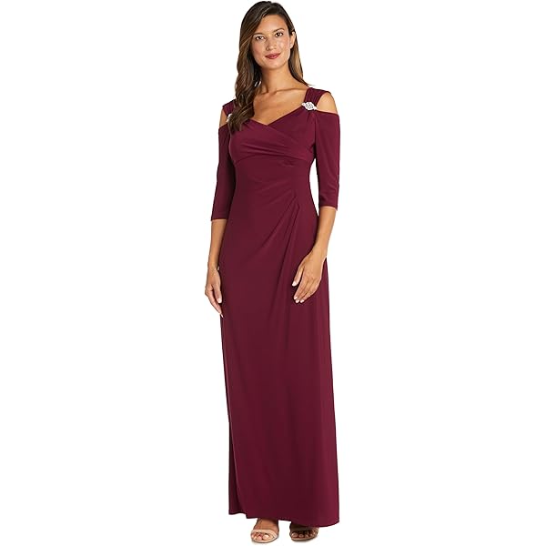r&m richards burgundy dress Mother Of The Bride Short Dress R&M Richards 2496