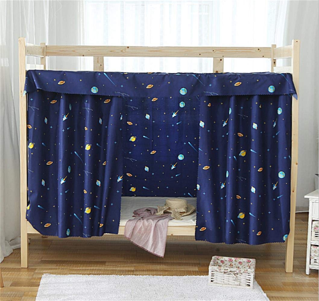 IPENNY Dormitory Bunk Bed Curtains Dustproof Ventilation Blackout Cloth Mosquito Nets Shading Nets Bed Single Bed Tent Curtain Bed Canopy College Students Dorm Sleep Privacy Blackout Curtains