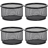 Lorell Paper Clip Holders (LLR84150), 4 Packs
