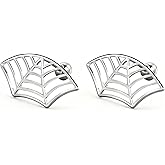 Spider Web Statement Cartilage Earring for women men Halloween Goth Punk Unique Earrings Ear Helix Piercing earrings Gothic Jewelry