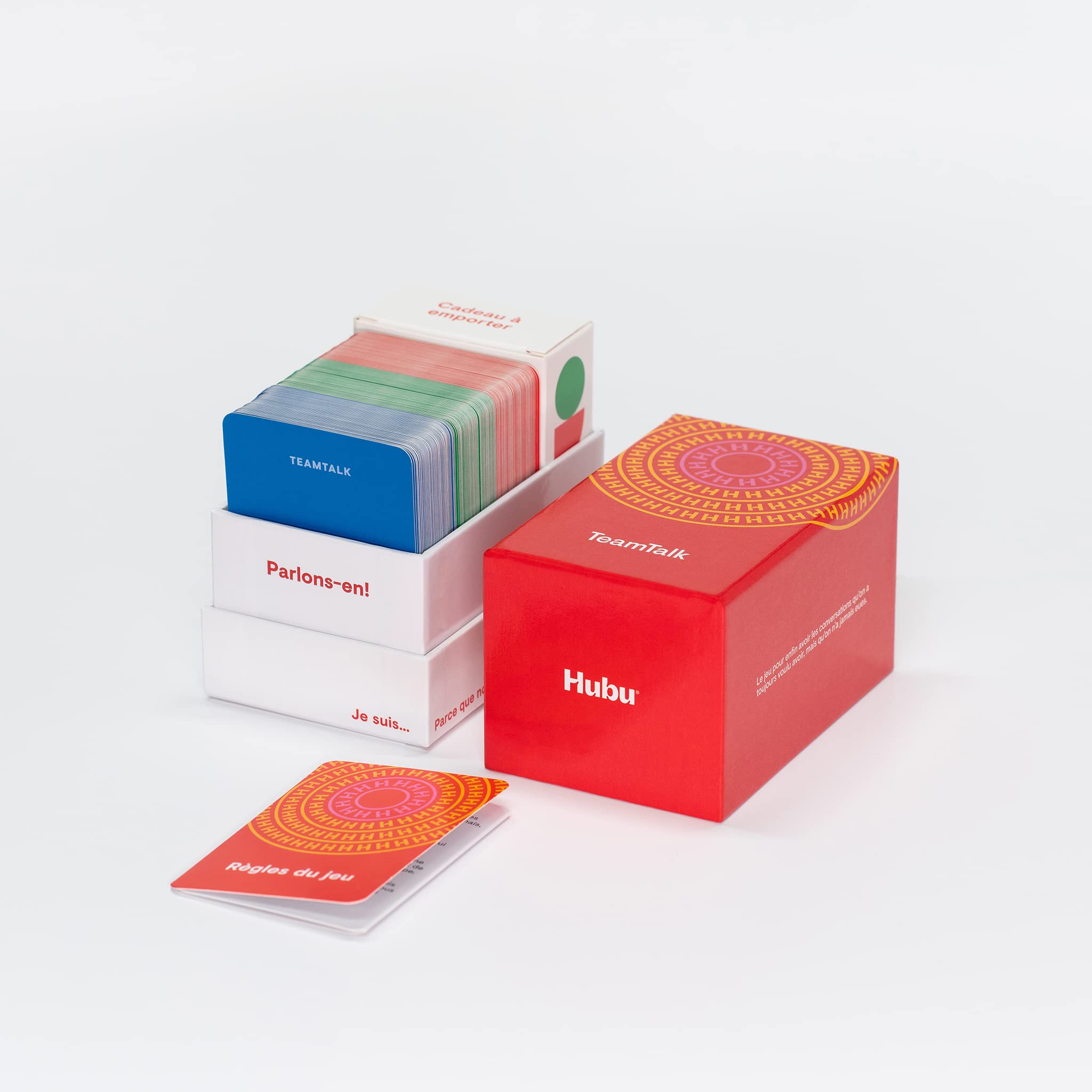 Hubu Team Building TeamTalk: A Card Game for Ice Breakers, Meetings, Activities and Team Encounters