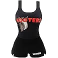 Ripple Junction Hooters Girl Iconic Waitress Outfit Includes Tank Top and Shorts Set Officially Licensed
