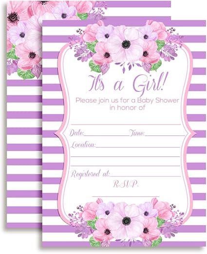 Amazon Com Amanda Creation Pink Purple Watercolor Floral Baby