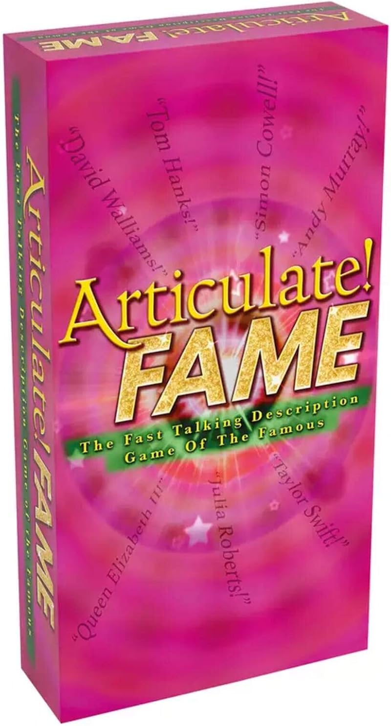 Drumond Park Articulate Fame Board Game Description Party Adult Family