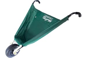 ALLSOP HOME AND GARDEN Allsop WheelEasy LE - Foldable Garden Cart (Wheelbarrow) with Easy Grip Handles