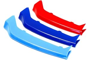 Lanyun Colors Grille Insert Trims Decorate for 2014 2015 2016 2017 2018 2019 bmw F32 F33 F36 4 Series w/9-Beam Grill accessories