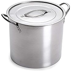 Image of 5 Gallon Stainless Steel Stock Pot with Lid