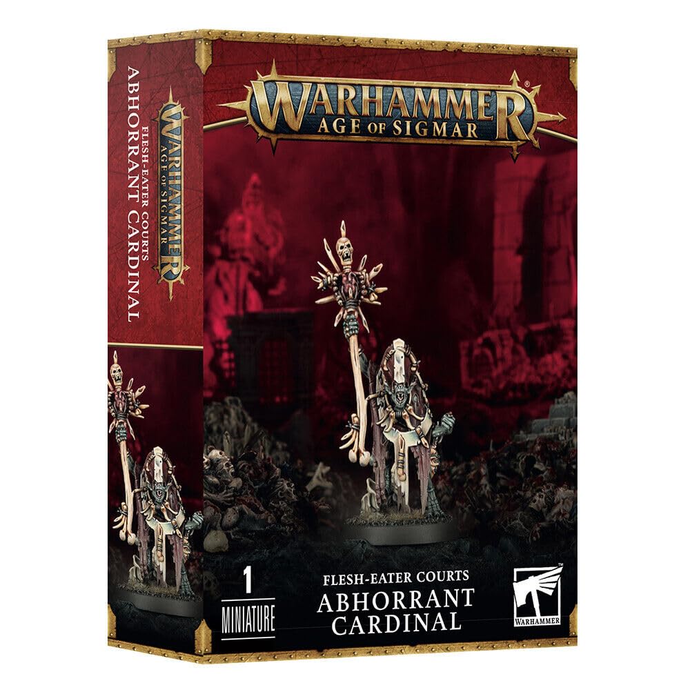 Warhammer Age of Sigmar - Flesh-Eater Courts - ABHORRANT Cardinal, Black