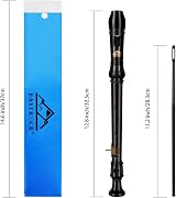 EastRock Soprano Recorder German Fingering ABS C Key Beginners Coffee view 6