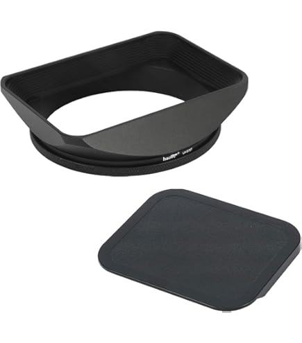 Amazon.com : Haoge 67mm Square Metal Screw-in Mount Lens Hood