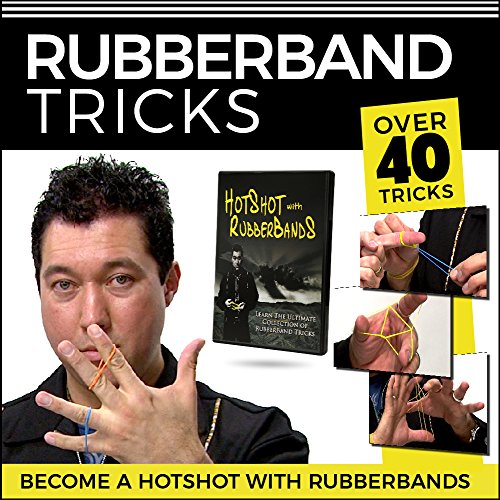 Magic Makers Become Hot Shot with Rubber Band, Complete Course, Fully Demonstrated and Explained in Easy to Follow Step by Step Videos for Quick Mastery