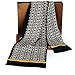 Fashion Mens 100% Silk Long Scarf/Cravat Scarives Double Layer