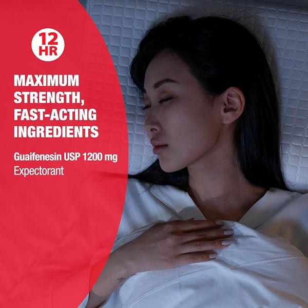 CONTAC CHEST CONGESTION, MAXIMUM STRENGTH EXPECTORANT CONTROLS COUGH AND THINS AND LOOSENS MUCUS, EXTENDED RELEASE TABLETS, GUAIFENESIN 1200 MG, EXTENDED RELEASE TABLETS, 21 COUNT