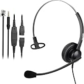 MAIRDI Telephone Headset For Multiple Devices, With RJ9 And 3.5