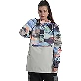 GSOU SNOW Women Ski Jacket Snow Coat Waterproof Windproof Snowboarding Jacket Coat Insulated Warm Winter