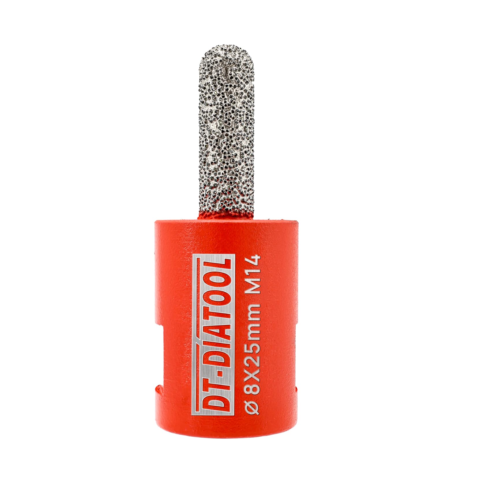 DT-DIATOOL Diamond Mortar Raking Bit for Brick Joints Stone Masonry Granite Diameter 8x25mm, M14 Thread Router Bit