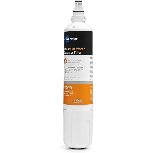 InSinkErator F-1000S Standard Under Sink Water Filtration System for  Instant Hot and Cold Water Dispenser System - Replacement Undersink Water  Filtration Filters - Amazon.com