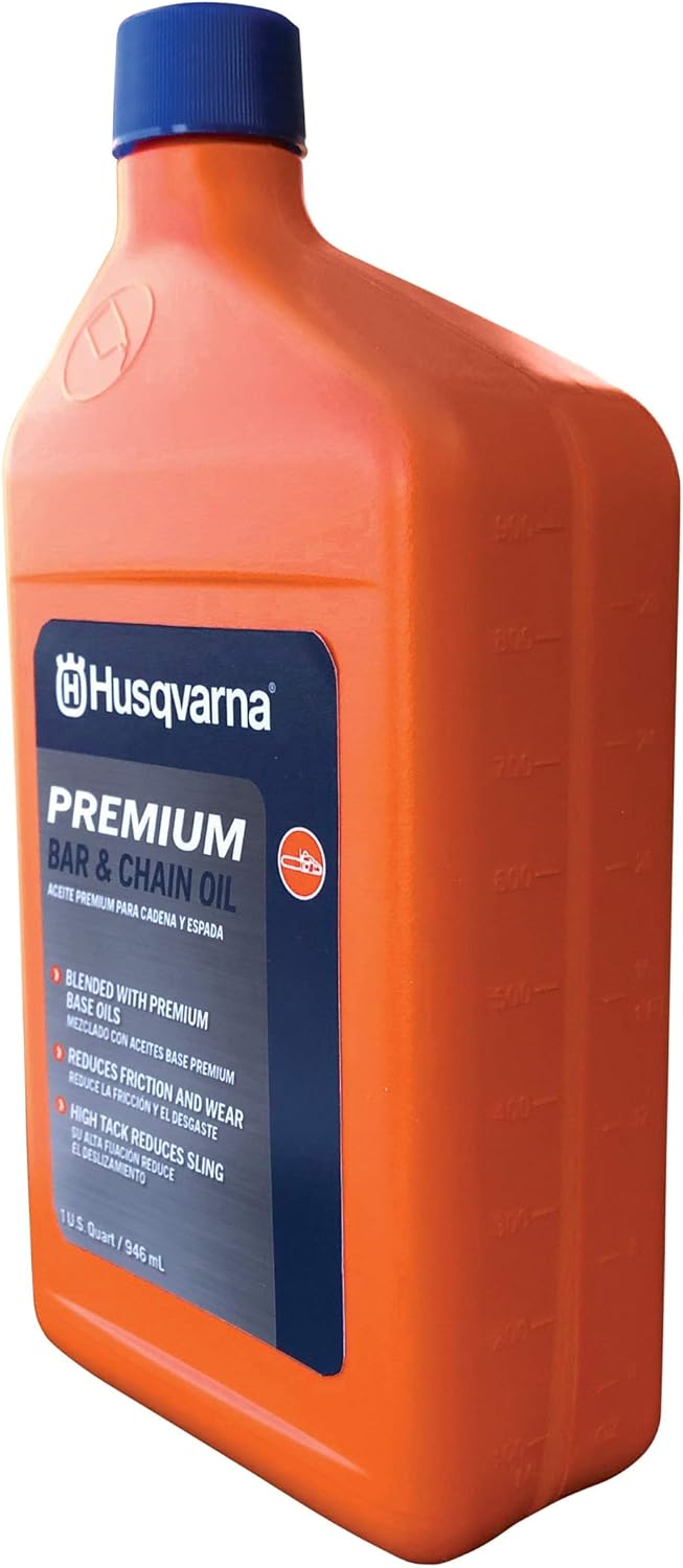 Husqvarna 610000023 Bar & Chain Oil, Quart: Garden & Outdoor
