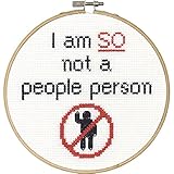 Dimensions Needlecrafts 70-74626 Say It Counted Cross Stitch Kit, People Person