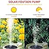 Solar-Fountain-PumpFloating-Outdoor-FountainFree-Standing-1W-Bird-Bath-Fountain-Pump-for-Garden-and-Patio-Solar-Panel-Kit-Water-Pump Solar Fountain Pump,Floating Outdoor Fountain,Free Standing 1W Bird Bath Fountain Pump for Garden and Patio, Solar Panel…