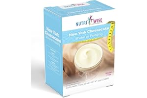 NutriWise - Cheesecake Shake & Pudding | High Protein, Low Carb, Low Sugar, Low Fat (7/Box)