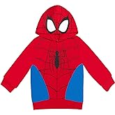 Marvel Avengers Spiderman Boys Fleece Cosplay Pullover Hoodie Toddler to Big Kid
