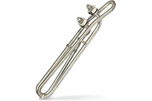 SpaGuts 25-150-1202 Universal Flo-Thru Heater Element, 5.5Kw, Titanium
