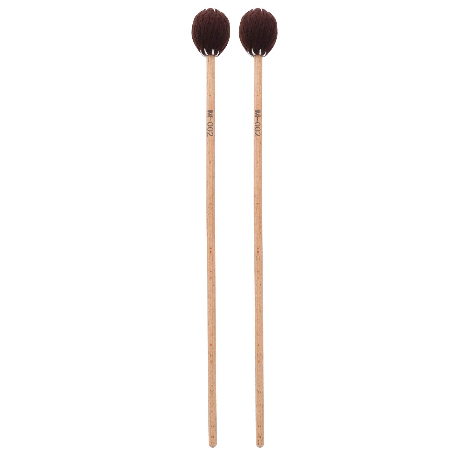 Marimba Mallets, Ergonomic Design, Durable Construction, Percussion Mallets, Round Head Beech Handle for Musicians, Educators, Home Entertainment