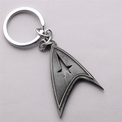 Star Trek Alloy Key Chain with Grey Pendant Kuwait Ubuy