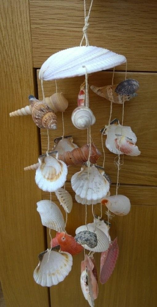 Amazon Com Maxjam Seashell Windchime Mobile Sea Shell Wind