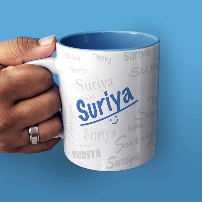 Buy Hot Muggs Me Graffiti Mug Suriya Personalised Name Ceramic 315 Ml 1 Unit Online At Low Prices In India Amazon In