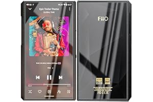 BESTFORYOU for Fiio M11 Plus LTD Tempered Glass, 9H Premium Scratch-Proof Protective Tempered Glass Screen Protector for Fiio M11 Plus LTD 5.5inch MP3 Player (Front and back glass)
