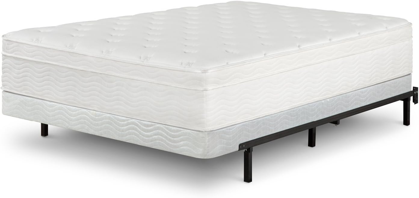 Zinus Armita 5 Inch Smart Box Spring / Mattress Foundation / Built-to-Last Metal Structure / Low Profile / Easy Assembly, Queen: Furniture & Decor