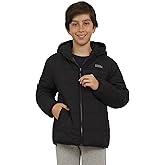 Eddie Bauer Boys' Deer Harbor Reversible Faux Fur Lined Insulated Puffer Jacket