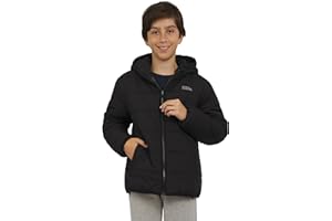 Eddie Bauer Boys' Deer Harbor Reversible Faux Fur Lined Insulated Puffer Jacket