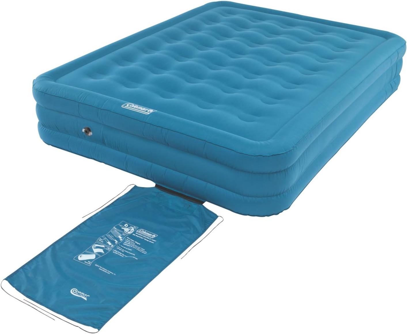 Coleman Dura Rest Double High Airbed, Queen, Blue Amazon.ca Sports