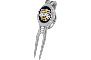 LinksWalker NCAA Kool Divot Repair Tool with Magnetic Golf Ball Marker