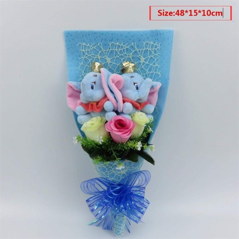 bouquet of stuffed toys