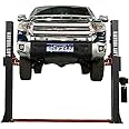 KATOOL 12000 Lbs 4.0HP Two Post Lift Single Lock Release Auto Lift Car Lift 2-Post Lift Truck Hoist