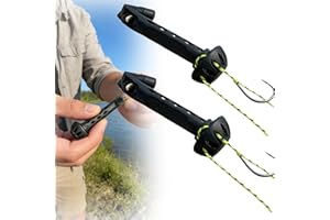 Magnetic Fly Threader & Magnetic Fly Roost Fishing Accessory for Easy Rigging & Tying Works with Most Hooks Tippets & Rig Sty