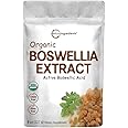 Micro Ingredients Organic Boswellia Serrata Extract Powder, 8 Ounce, Pure Boswellia Supplement with 65% Boswellic Acid, Supports Joints, Knees and Bones Health, Non-GMO, Pet Friendly, India Origin