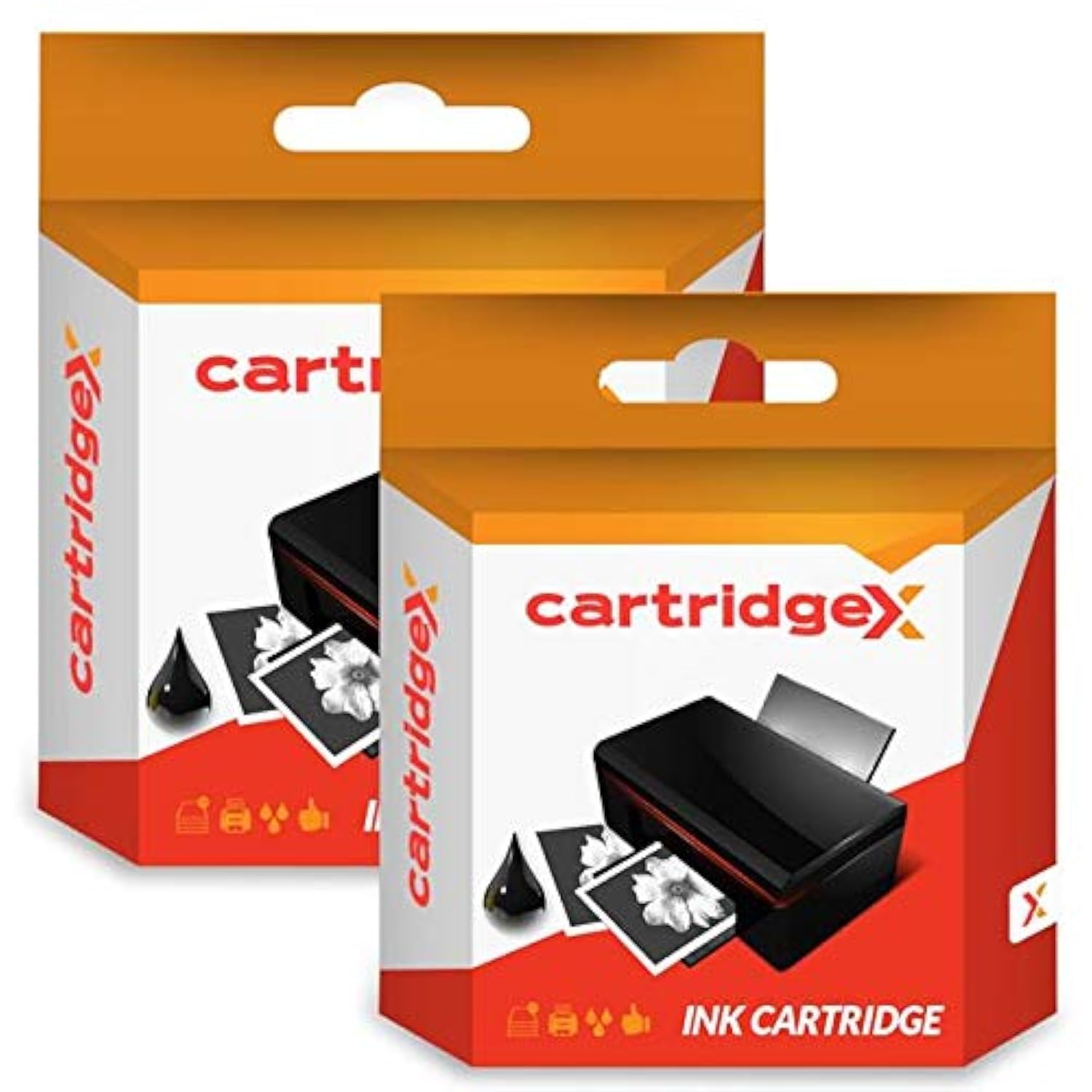 Cartridgex Compatible 2 x Black Ink Cartridge Replacement for Epson XP-205 XP-212 XP-215 XP-102