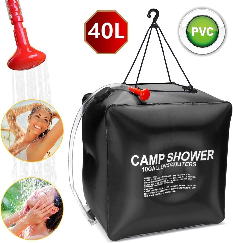 Outdoor Swimming Beach for Bag Shower Camping Portable Head Shower