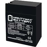ML14-6 - 6 Volt 14 AH, Fast-on Terminal, Rechargeable SLA AGM Battery