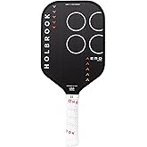 Holbrook Aero Series Edgeless Pickleball Paddle: USAPA Approved, Carbon Fiber Surface, Foam Polypropylene Core, Widened Sweet Spot, Controlled Touch