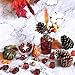 BESTTOYHOME 30pcs Mini Acrylic Owl Table Scatters Vase Filler Fall Decoration