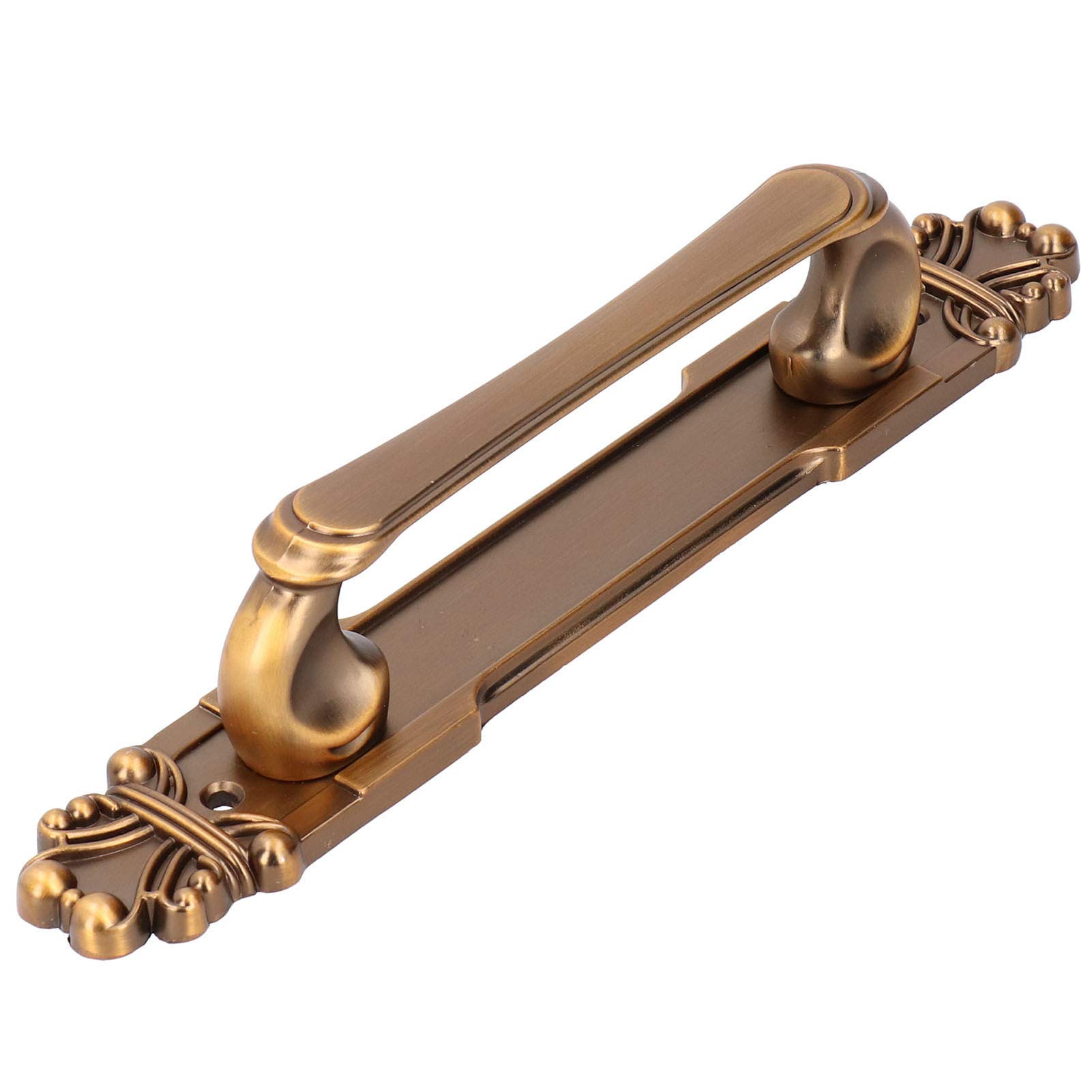 Cabinet Door Handle, Antique Zinc Alloy Furniture Handle for Cabinet Drawer Cupboard Wardrobe Accessories, 11 x 1.7 x 2.2in