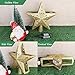 OurWarm Christmas Tree Topper Lighted Star Tree Topper Gold Christmas Tree Star with Adjustable Rotating Magic Rainbow Projector Lights, 3D Hollow Star Tree Topper for Christmas Tree Decorations
