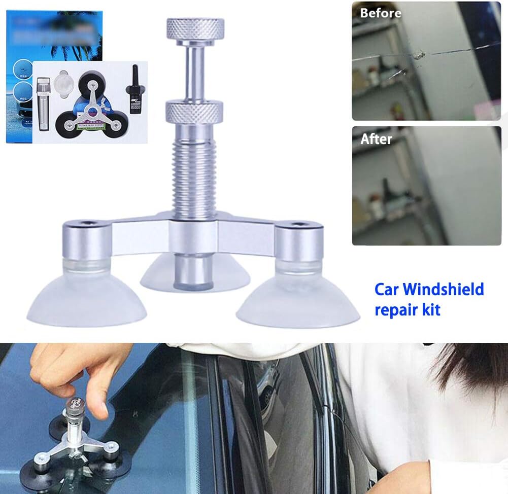 Rolansy Auto Windshield Repair Kit,Windshield Repair Kit for Car Windscreen Repair